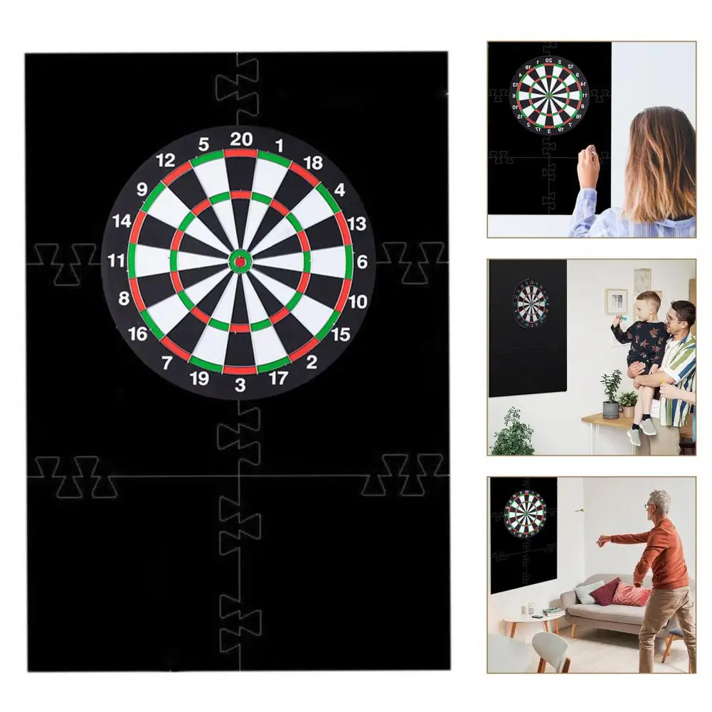 Dartboard Wall Protector Durable Eva Dart Board Wall Protector with Universal Splicing Design for Ultimate Wall Dart