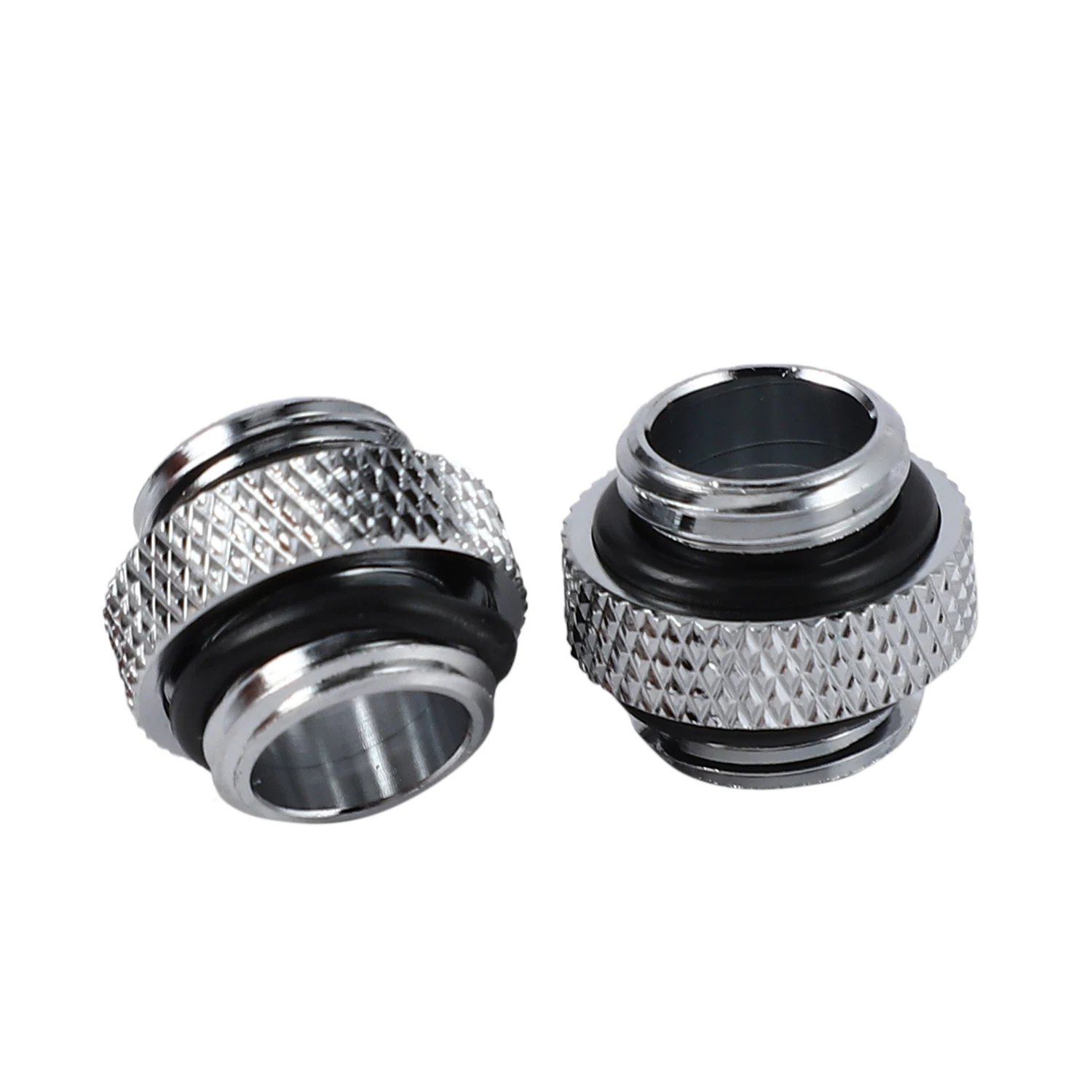 2Pcs G1/4 Mini External Thread Male To Male Water Cooling Rotary Fitting Adapter Water Cooling Connector Radiator Components