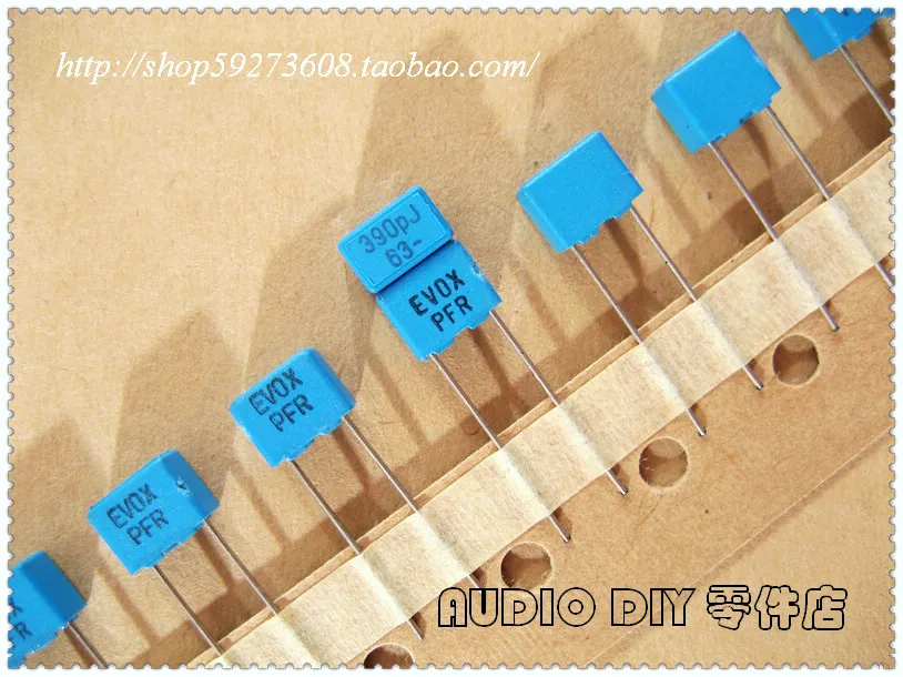 hot sale 30pcs/50PCS RIFA PFR Series 390pF/63V 5% MKP Film Capacitor (0.39nF 391, with original box) free shipping