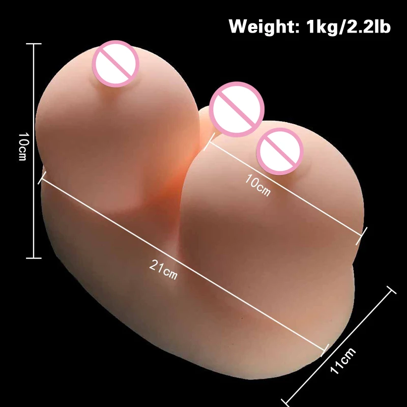 Masturbator 3 in 1 for Men Adult Supplies Erotic Sex Shop Realistic Vagina Anal Pussy 18 Sexy Large Breast Toys Dolls Silicone