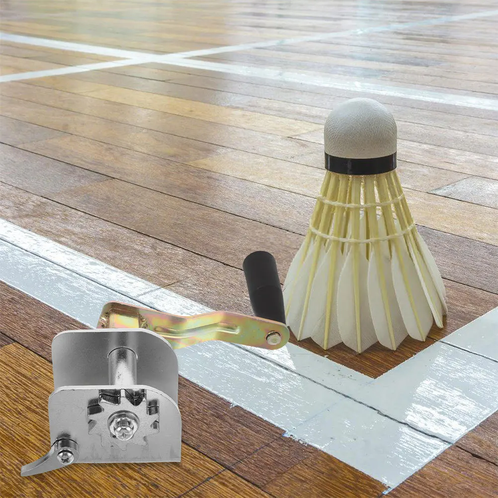 

2pcs Sports Equipment Tightener Weatherproof Badminton Volleyball Net Tensioner Hand Crank For Outdoor Net Tensioning Winch Kit