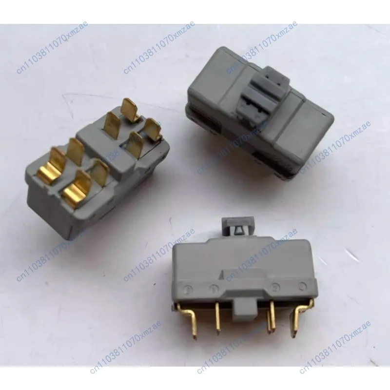 1pcs One-touch 2-way gold-plated 8-pin microswitch, two normally closed and two normally open