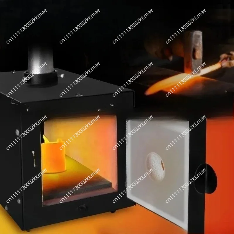 Upgraded Square Iron Forging Furnace Metal Melting Quenching Annealing Heat Treatment
