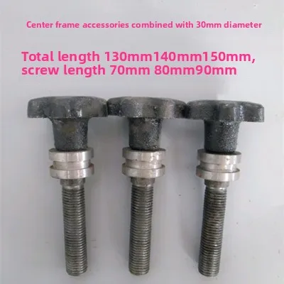 Center Rest Top Column Assembly Part 30mm CADY614050 Machine Tool Roller Accessory Compatible with CNC Lathe Milling Machine