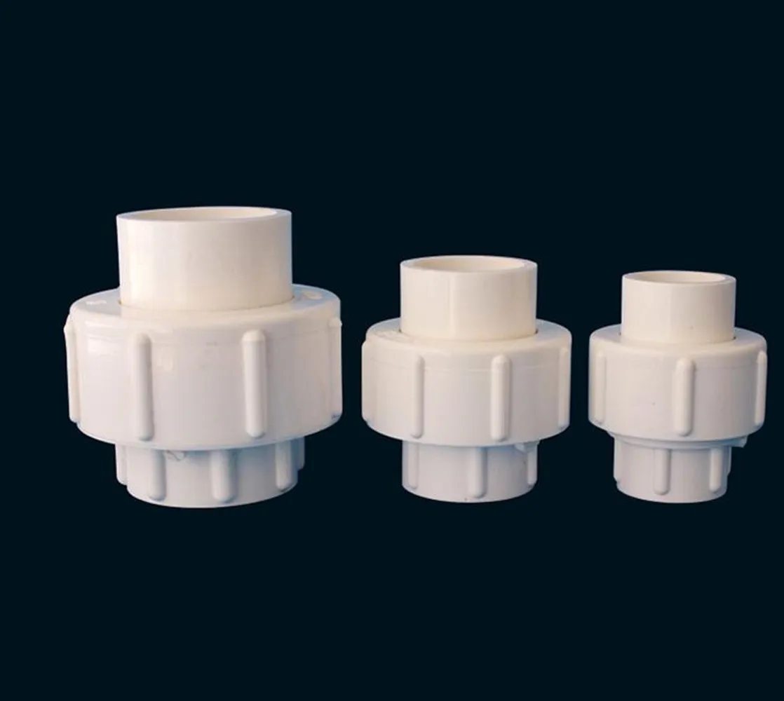 20/25/32/40/50/63/75/90/110mm Union Connector Plastic Water Supply Pipe Fittings Water Pipe PVC Joints Easy Install Detachable