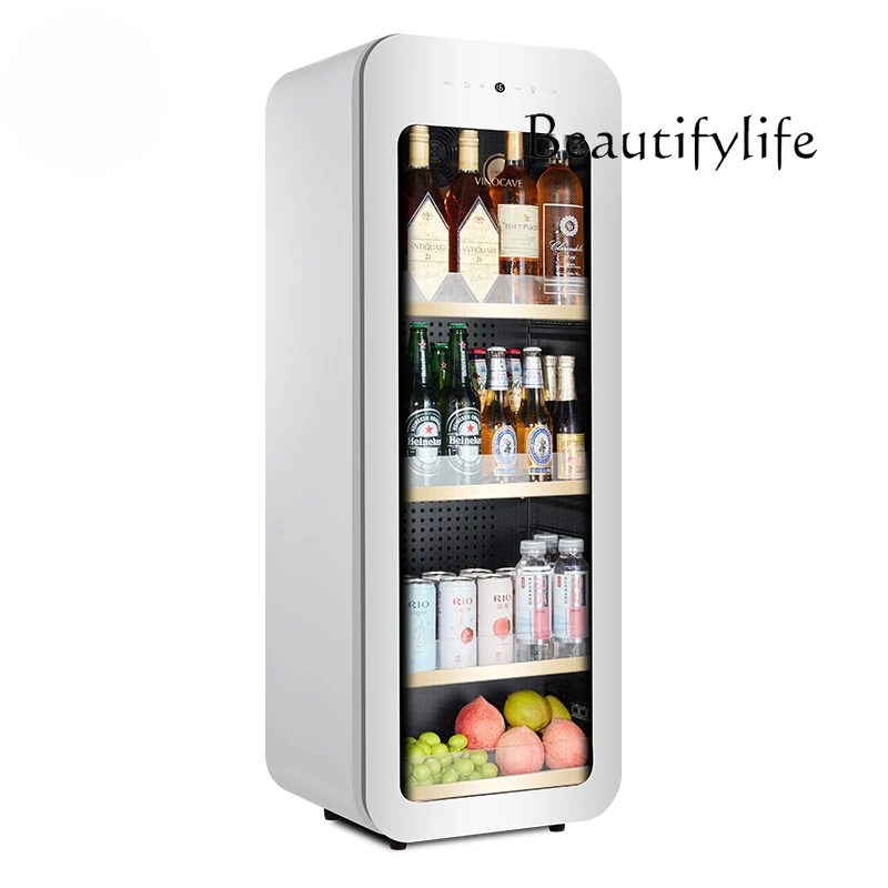 Simple Style Ice Bar Household Small Living Room Refrigerated Cabinet Office Drink Refrigerator