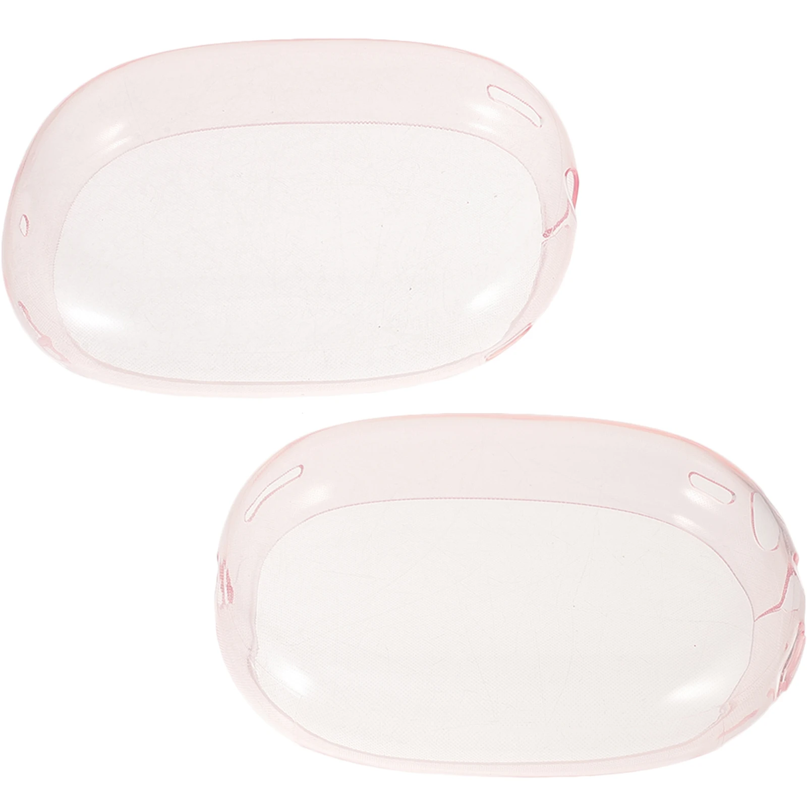 

Headphone Silicone Case Transparent TPU Cover for Resistant Protective Replacement Ear Cushion Covers Easy