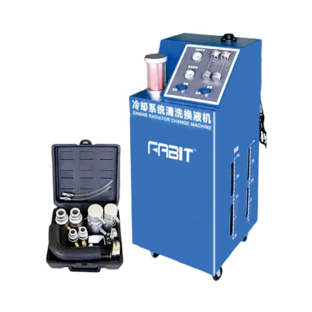 Automatic Metal Radiator Cooling System Flushing Machine Engine Cooling System Cleaning Equipment For Car Care