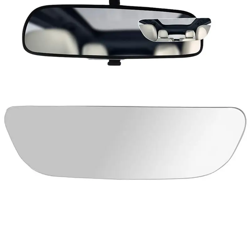 Blind Spots Mirror Borderless 360-degree Automotive Blind Looking-Glass Rectangular Shaped Glass Rear View Glass, Side Glass