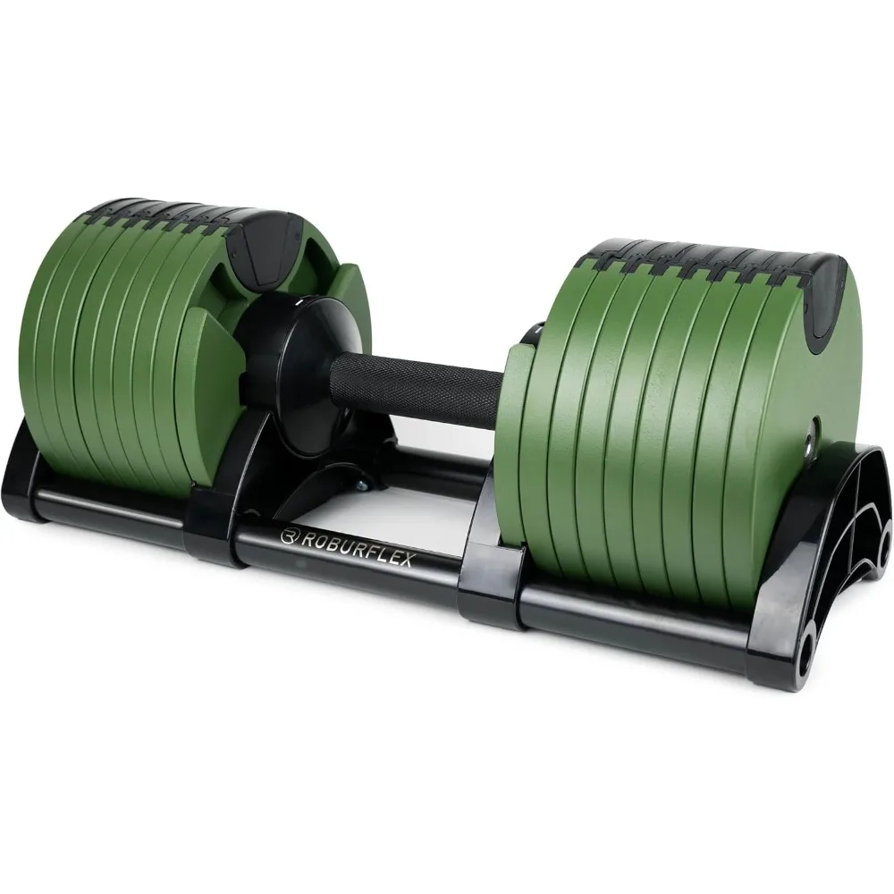 e Dumbbell (Single) 5-40/80lb, 5lb Increments, for Home Gym Fitness - Upto 20 weight settings
