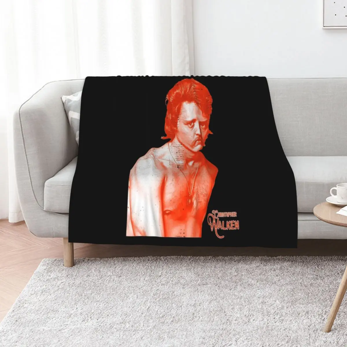 

Needed Gifts Christopher Walken Cute Graphic Gift Throw Blanket Flannels Custom warm for winter Personalized Gift Blankets
