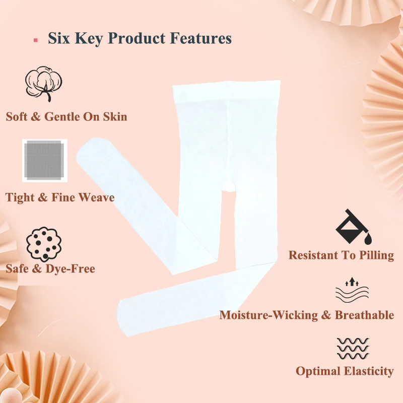 الفتيات الباليه الجوارب 800D 90D لينة الرقص الجوارب الرقص جوارب طويلة سلس الأبيض الباليه جوارب تنفس الجوارب #5