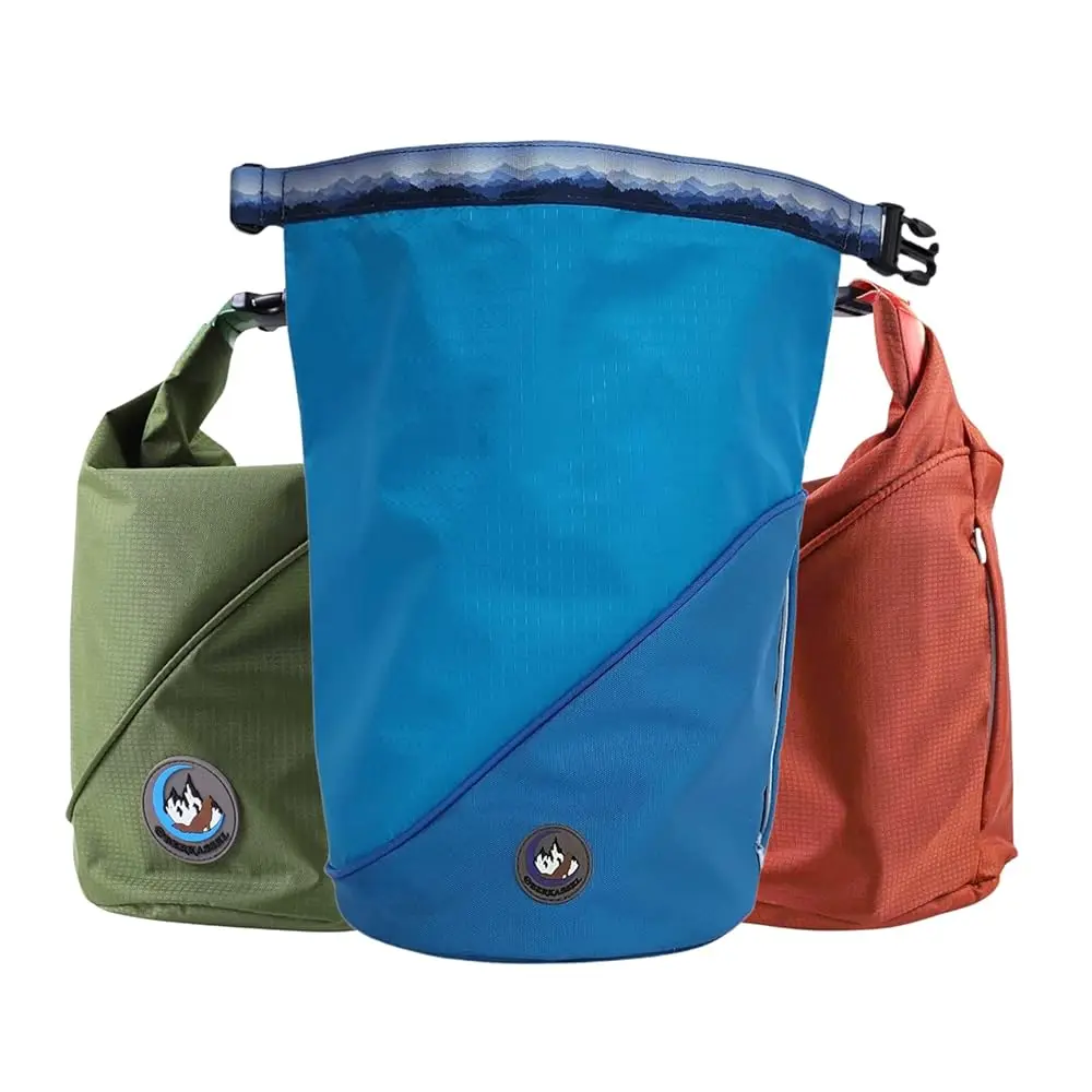 

Kibble Carrier/Dog Food Travel Bag - Pet Travel Food Storage Bag - Convenient For Travel, Hiking, & Camping - Holds 20 Cups Of