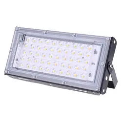 Światło halogenowe LED 50W LED Zewnętrzny reflektor zewnętrzny Oświetlenie zewnętrzne 220V Lampy uliczne Zewnętrzny reflektor