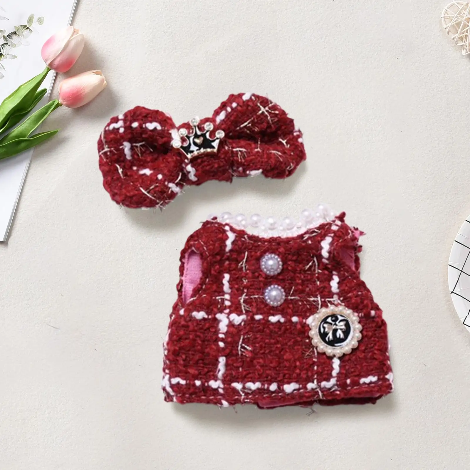 Armoire de mode pour poupée, créez vos propres tenues pour poupées de 6,69 pouces