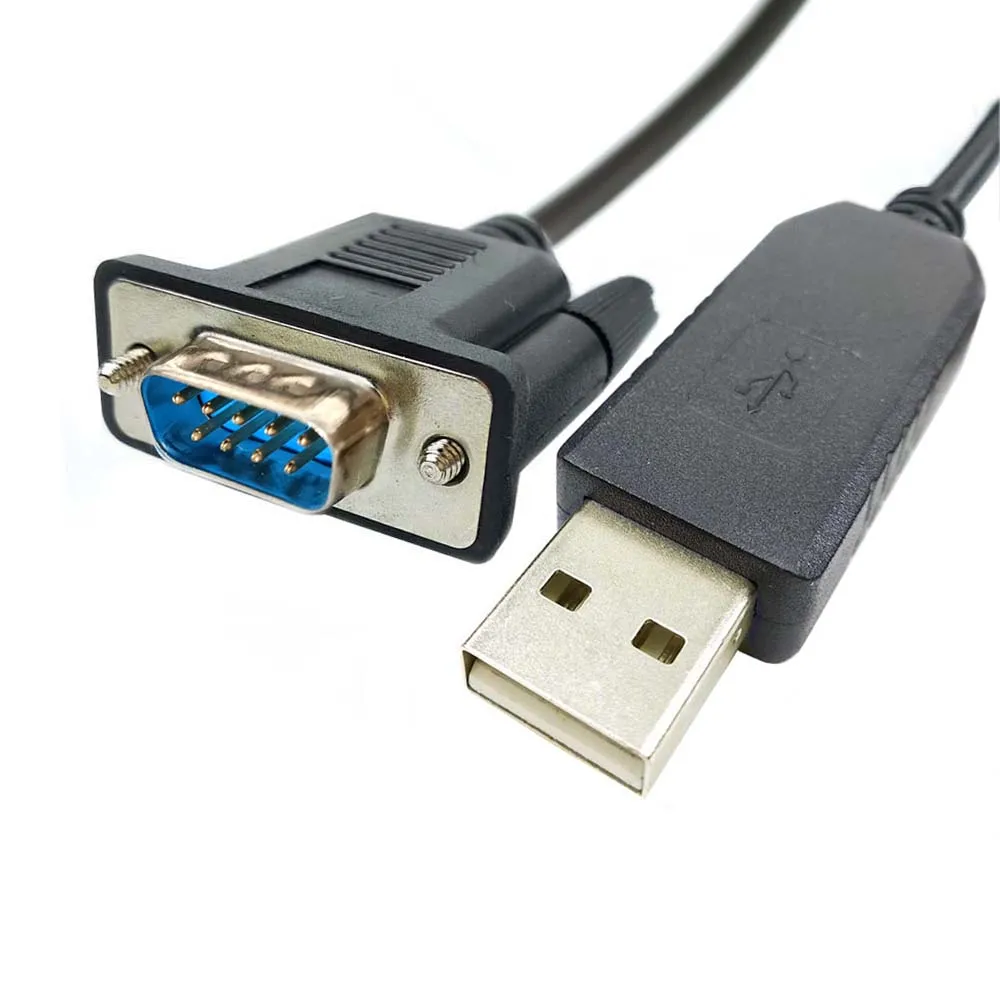 Prolific PL2303TA USB RS232 DB9pin ชาย Serial Adapter Cable