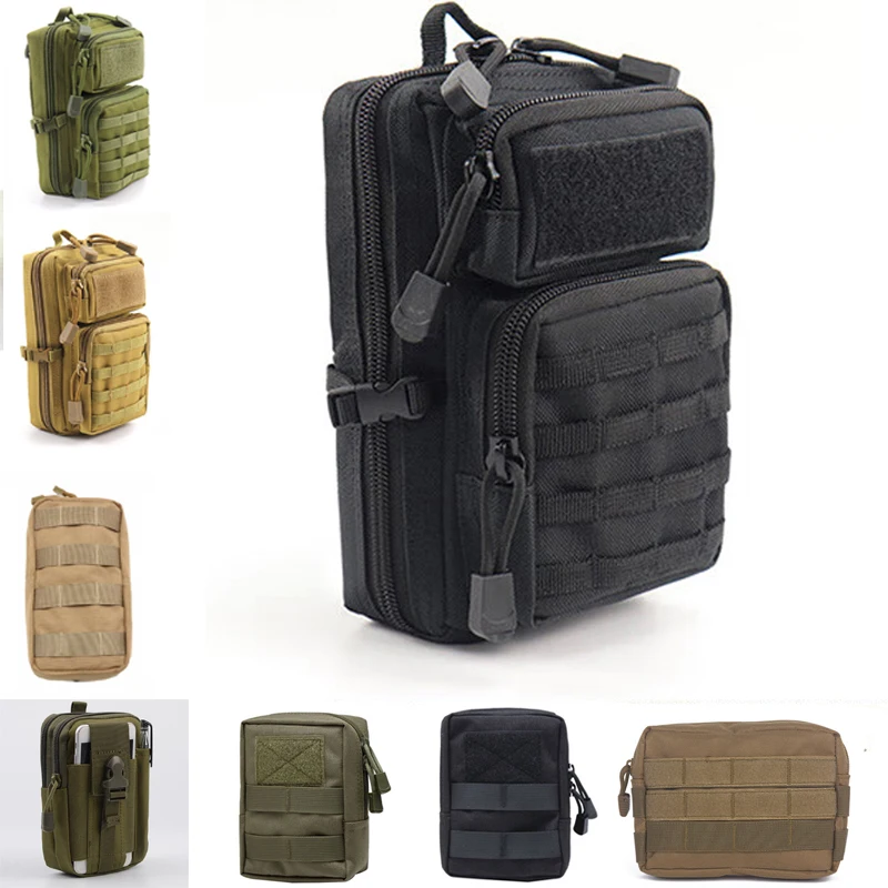 

Multifunction Tactical Pouch Holster Molle Hip Waist Bag Wallet Purse Phone Case Camping Hiking Bags Hunting Pack