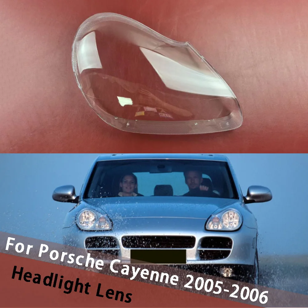 

Для Porsche Cayenne 2005 2006, передний абажур, крышка фары, абажур из плексигласа, замена оригинального корпуса объектива
