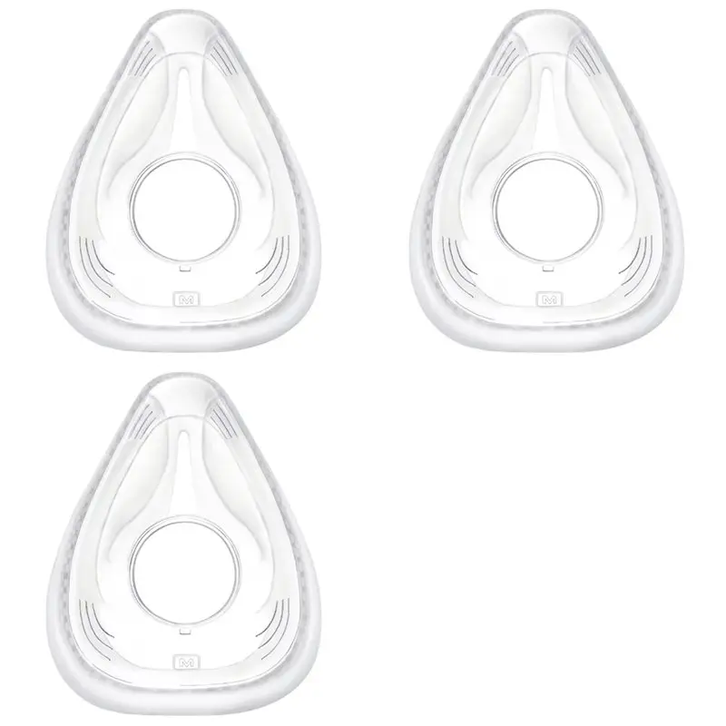 3x-エアフィット-f20-マスク用フルフェイス交換用クッション、鼻と口をカバー、f20-フレーム、シール、スリープ-y47a-用