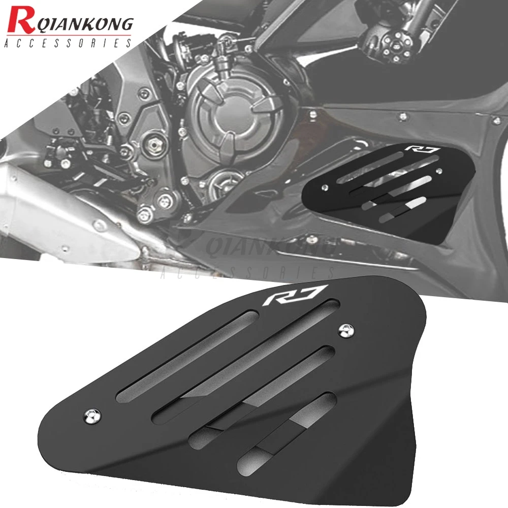 

Front Exhaust Pipe Guard Protection For Yamaha YZF-R7 YZF R7 YZFR7 2021 2022 2023 2024 Motorcycle Muffler Protector Cover Shield