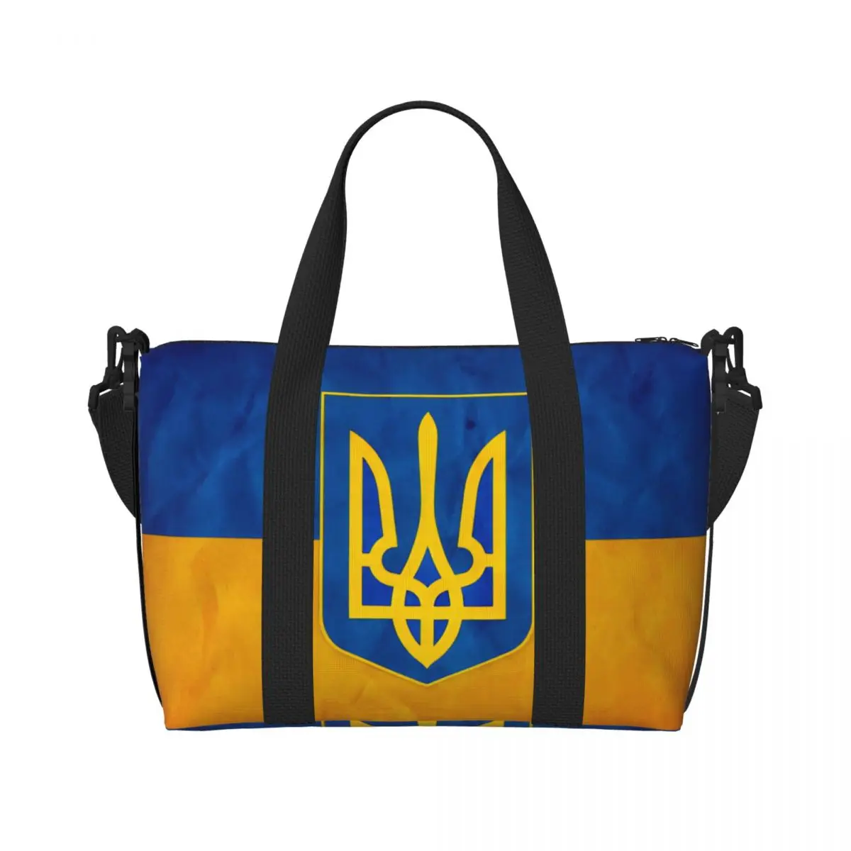 

Мужская дорожная сумка с флагом Украины, большая спортивная сумка из полиэстера, дизайнерская сумка в стиле ретро, модная спортивная сумка