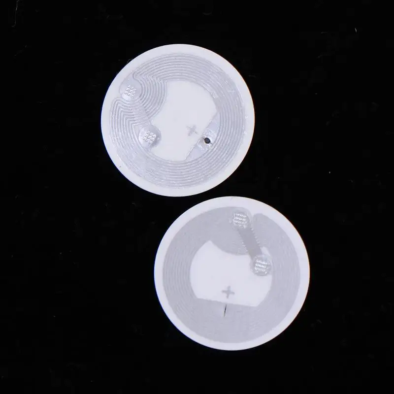 10Pcs RFID Tags Stickers Ntag215 NFC Tag 13.56MHz ISO14443A Sticker Phone Available RFID Adhesive Label