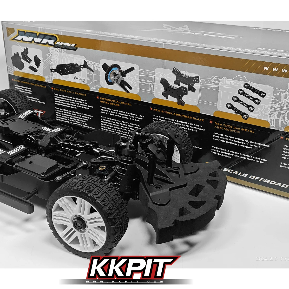 KKPIT 1/7 スケール電動リモコンラリーカー - XNR エディション