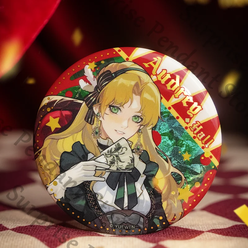 Lord of Mysteries Anime ambitus Circus Series  Double Flash Badge  High appearance level  ornament Collector's Edition