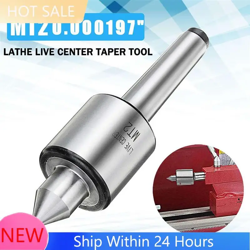 

MT2 0.000197 Inch 60 Degree Lathe Live Center Taper Live Revolving Milling Center Taper Pipe Machine Long Spindle Lathe