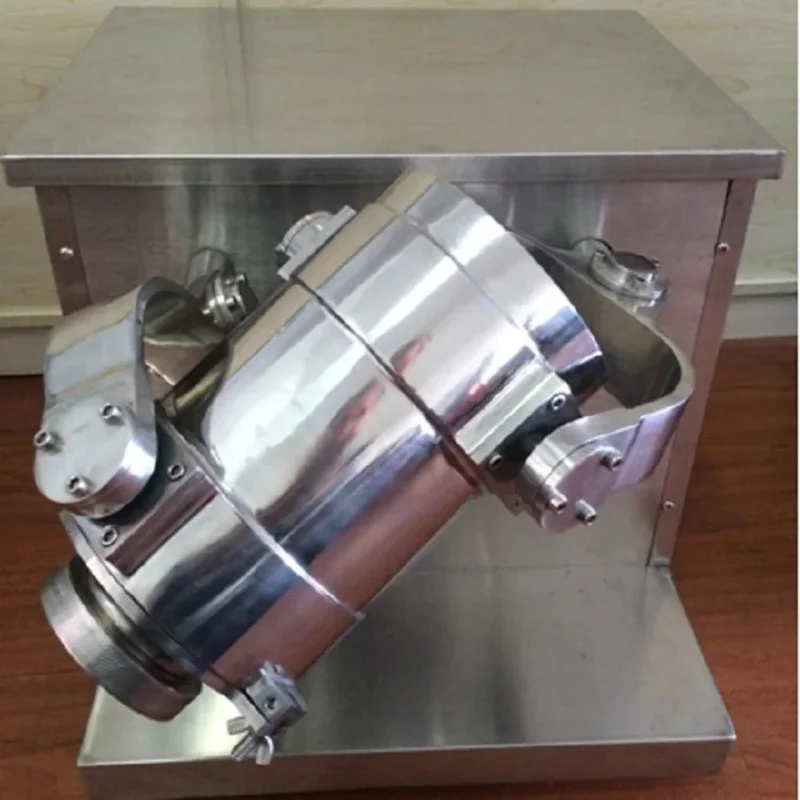 Factory Direct Three dimensional Mixing Machine Stainless Steel Mixer for Industrial Multi Material Blending