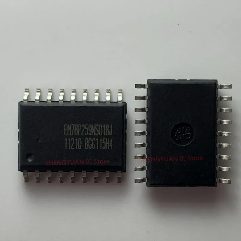 5Pcs/Lot EM78P259NSO18J SOP-18 EM78P259N EM78P259 8-Bit Microprocessor with OTP ROM 100% new imported original 100% quality