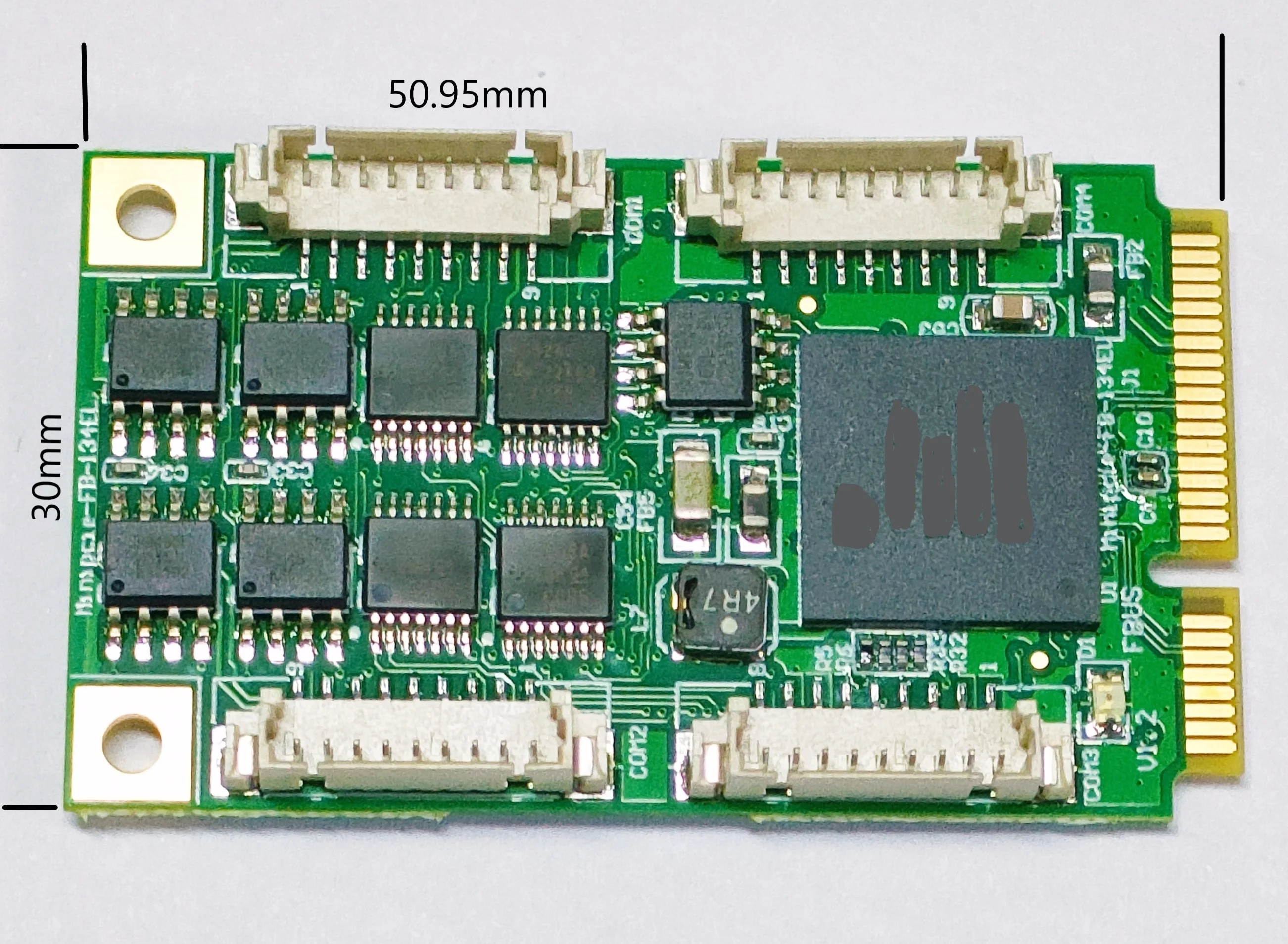

Minipcie-FB-134EL Industrial-grade MiniPCI-E to 4-port RS-422/485 Multi-serial Port Card