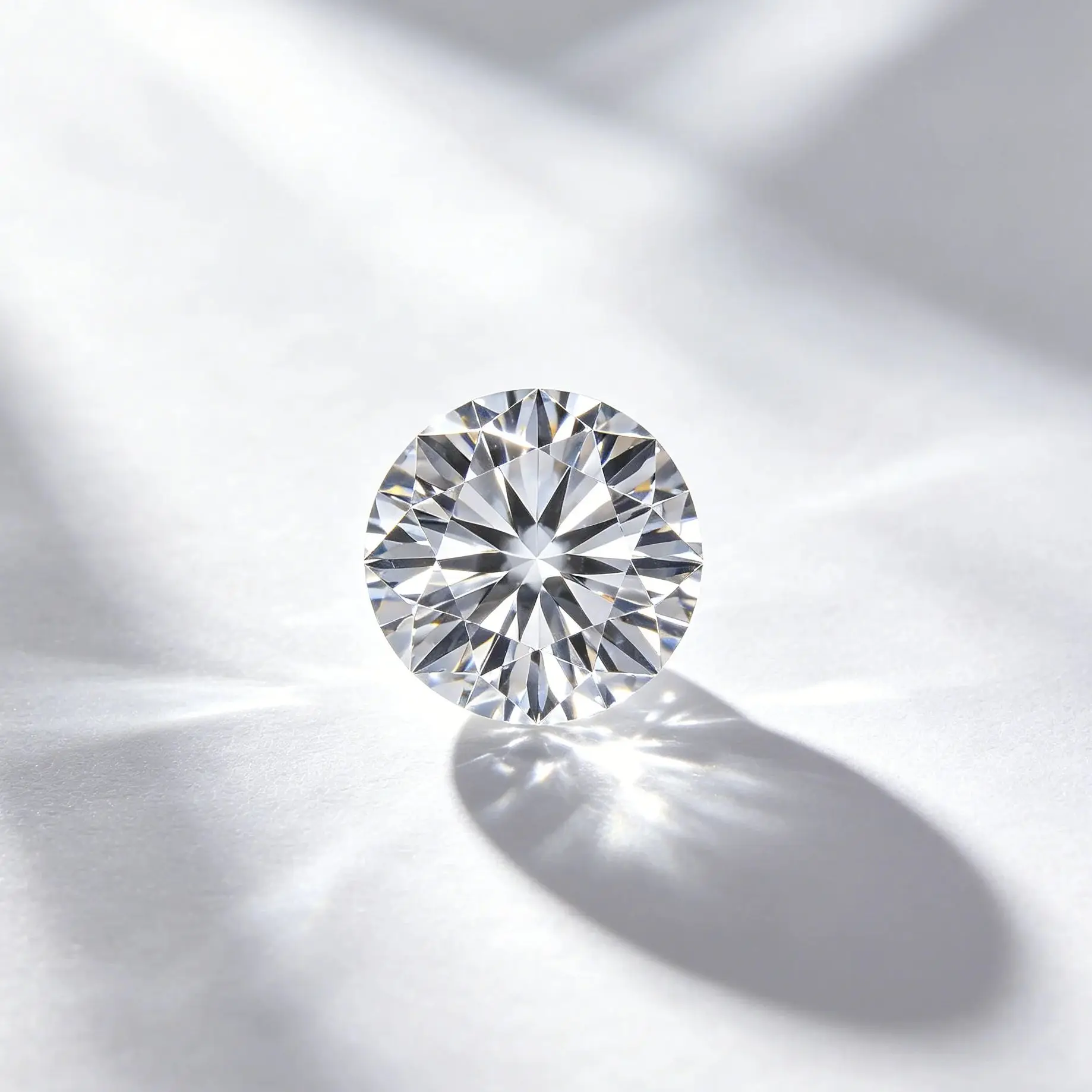 

Круглый выращенный в лаборатории алмаз 0.3–2 карата DEF VVS, свободный CVD/HPHT алмаз для изготовления ювелирных изделий