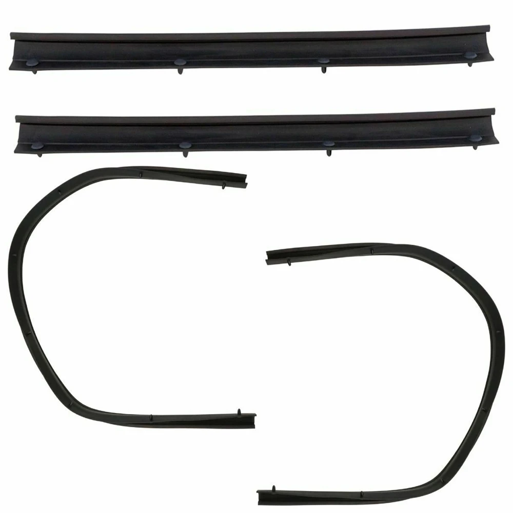 19​99-2016 For Ford F250 F350 Crew Cab Front Rear Lower Door Weather Strip Seal