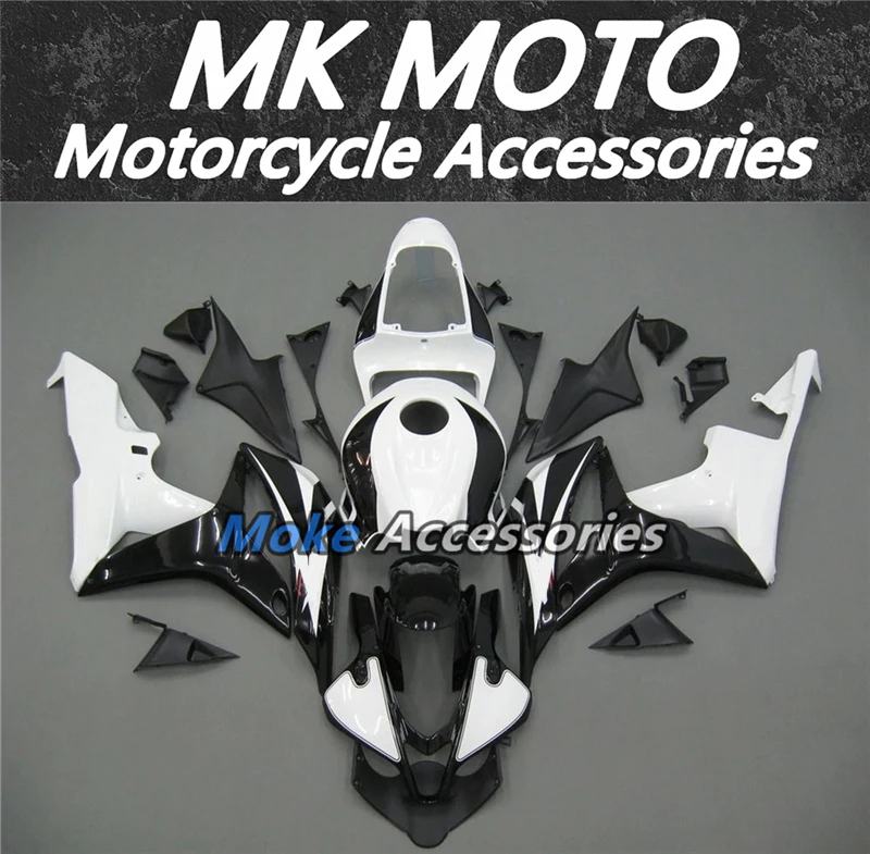 

Fairings Kit Fit FOR CBR600RR 2007-2008 Bodywork set injection Black White