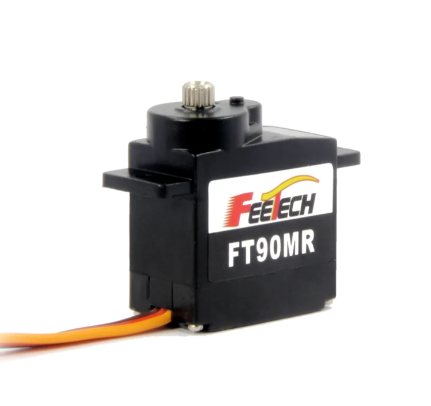 Feetech FT90MR 2kg Micro Helicopter RC Servo 9g 360 Degree Continuous Rotation Metal Gear Servos for Helicopter Toys Plane Parts