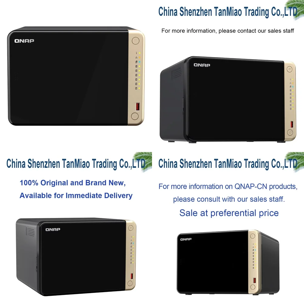

Tower Home Personal NAS for QNAP TS-664 0QNAP 6 Bay Networking Storage Server for Home Office Backup Cloud Sync RAID Data