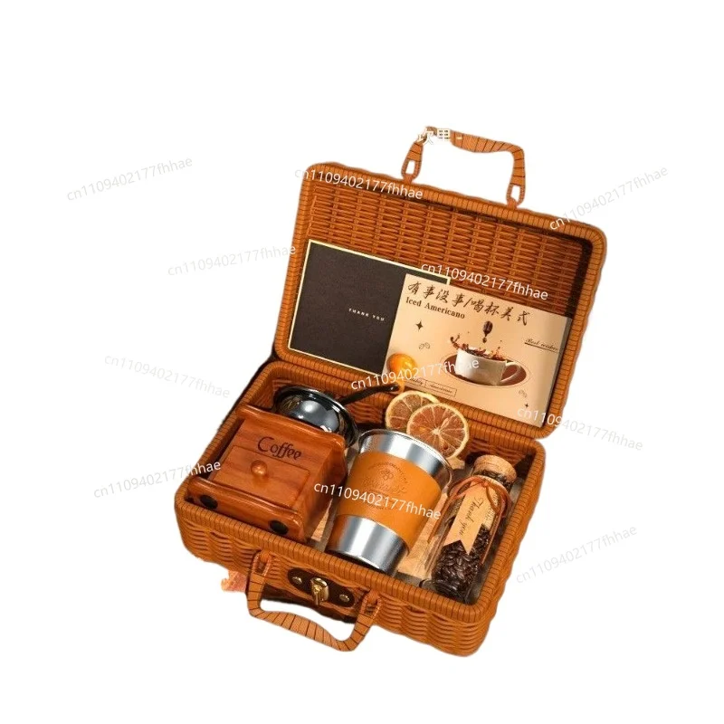 Teachers' Day Coffee Machine Mid-Autumn Festival Gift Box Birthday  Girlfriend  College Entrance Banquet Souvenir Female
