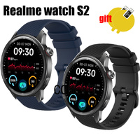 For Realme watch S2 Smart Watch Strap Soft Silicone Belt  Watchband women men Screen Protector Film Accessories