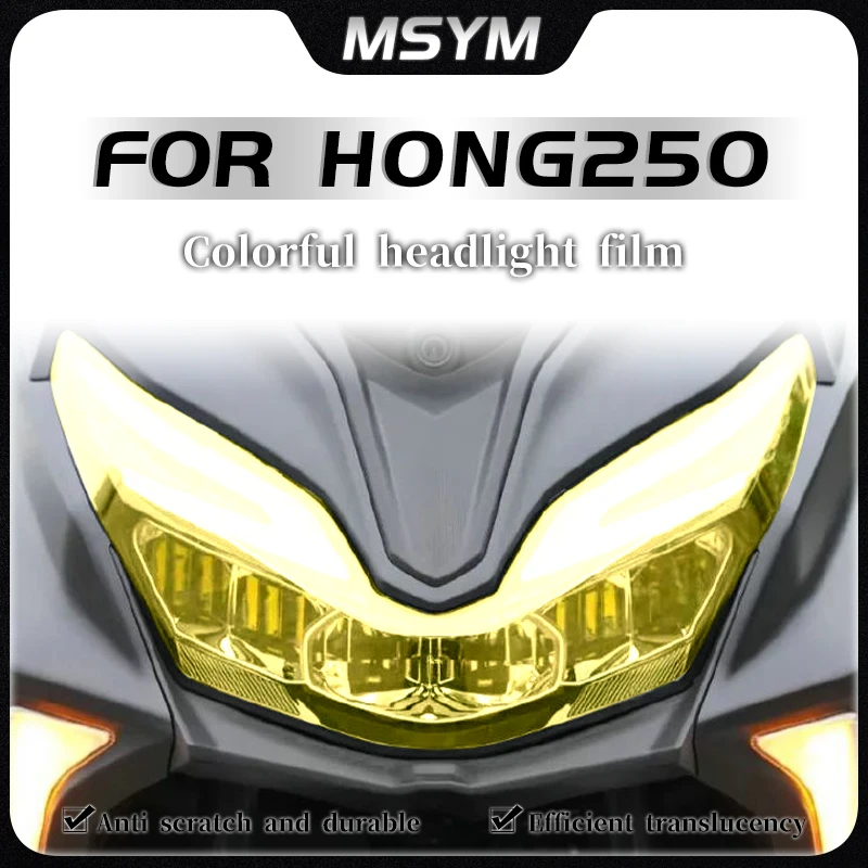 

Motorcycle Headlights taillights instrument film rearview mirror film modification accessories For QJMOTOR HONG250 hong 250