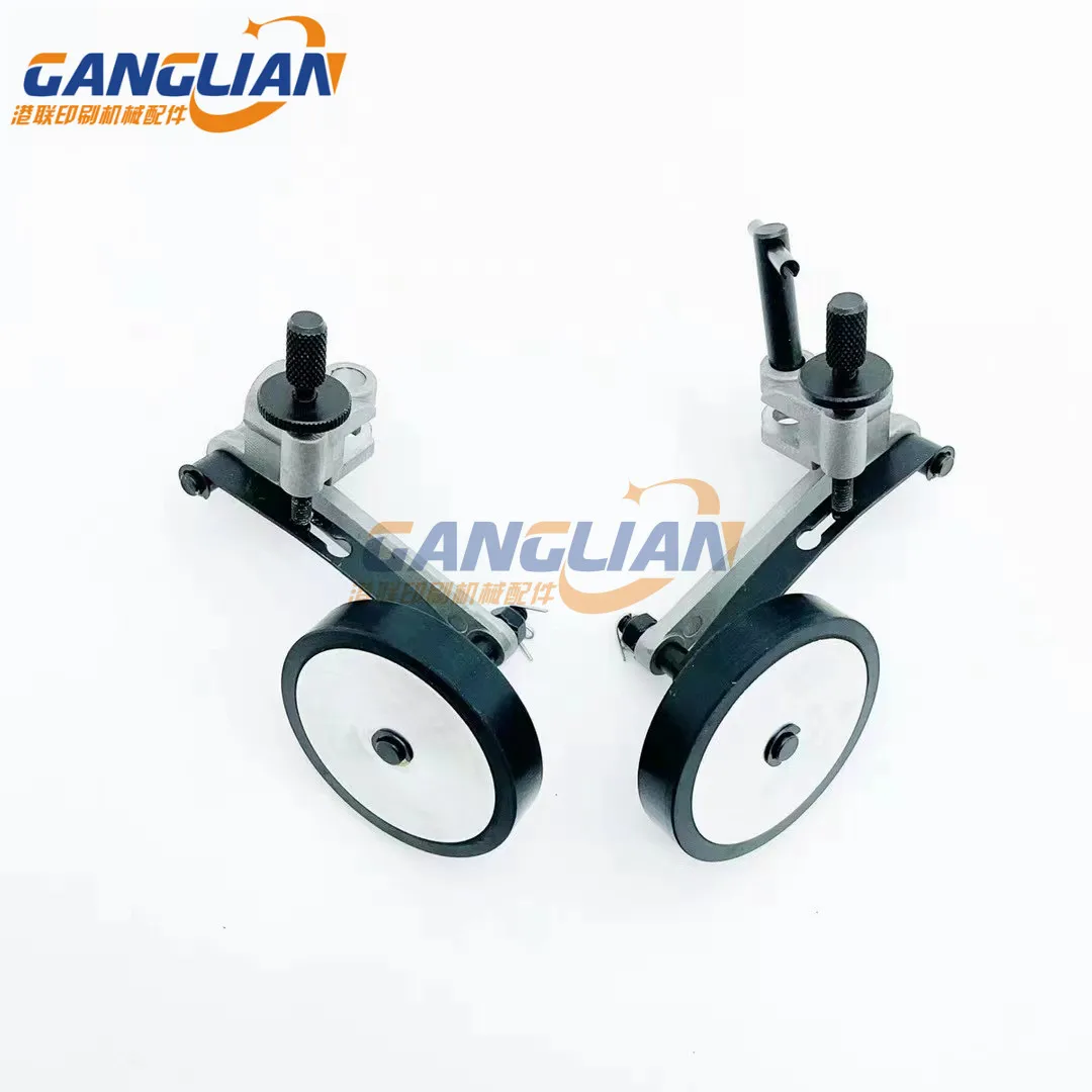 1Pair Mitsubishi Printing Press Rubber Wheel Spare Parts for Offset Printing Machine