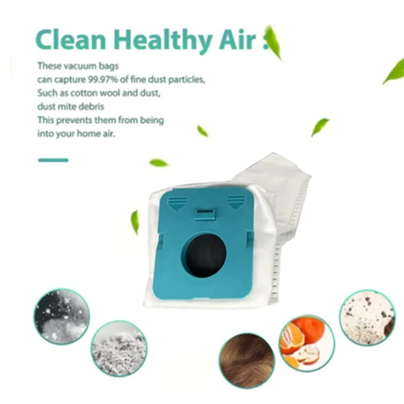25 pçs saco de pó para samsung sob medida vs20a95923w ar-jato haste sem fio aspirador de pó saco de coleta de poeira filtro
