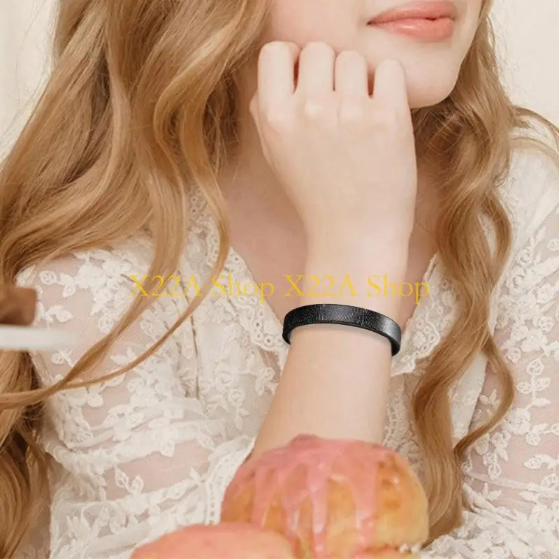 Unique Stylish Unisex Leather Wristband Italian Cowhides Couple WristchainRetro Styling Comfort Fit Jewelry For Daily Use