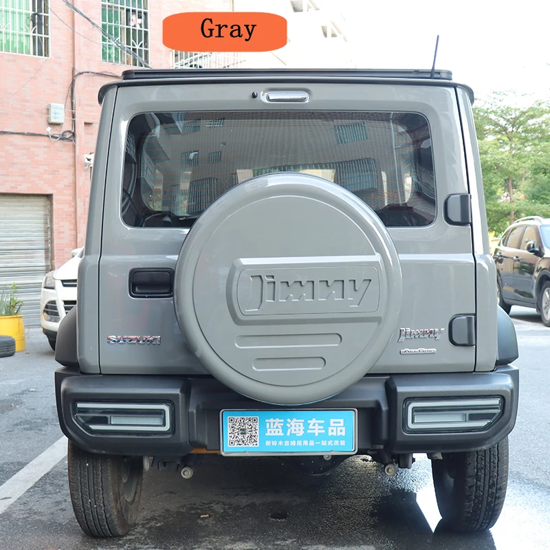 Spare Wheel Tire Cover For Suzuki Jimny JB64 JB74 2019-2023 High Quality Tortoise Shell Decorative Exteriors Refits Accessories