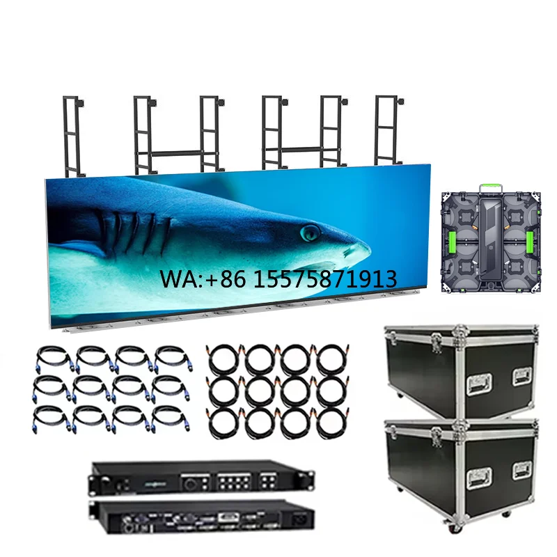 2025 New Design High Quality Led Stage Rental Screen Factory Price Custom Rental Led Video Wall Screen