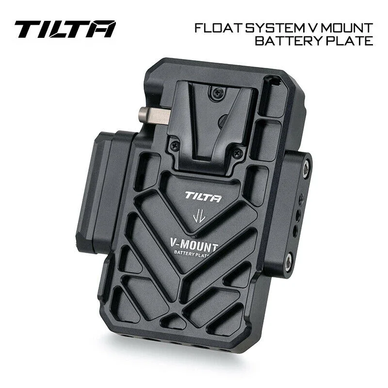 Tilta GSS-T01-BPV Float System V Mount Battery Plate V-lock Power Supply Bracket AKKU Plate for TILTA FOAT Steadycam System