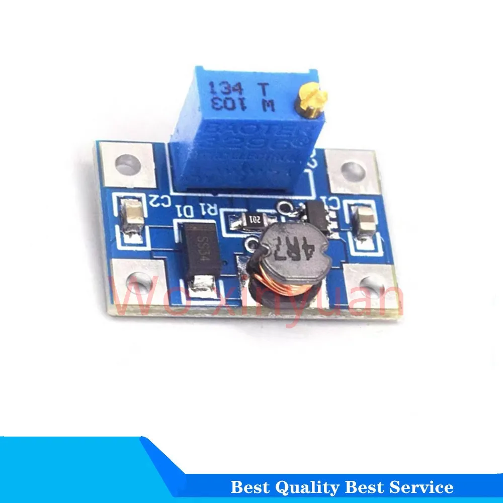 1-10PCS 2-24V to 2-28V 2A DC-DC SX1308 Step-UP Adjustable Power Module Step Up Boost Converter for DIY Kit