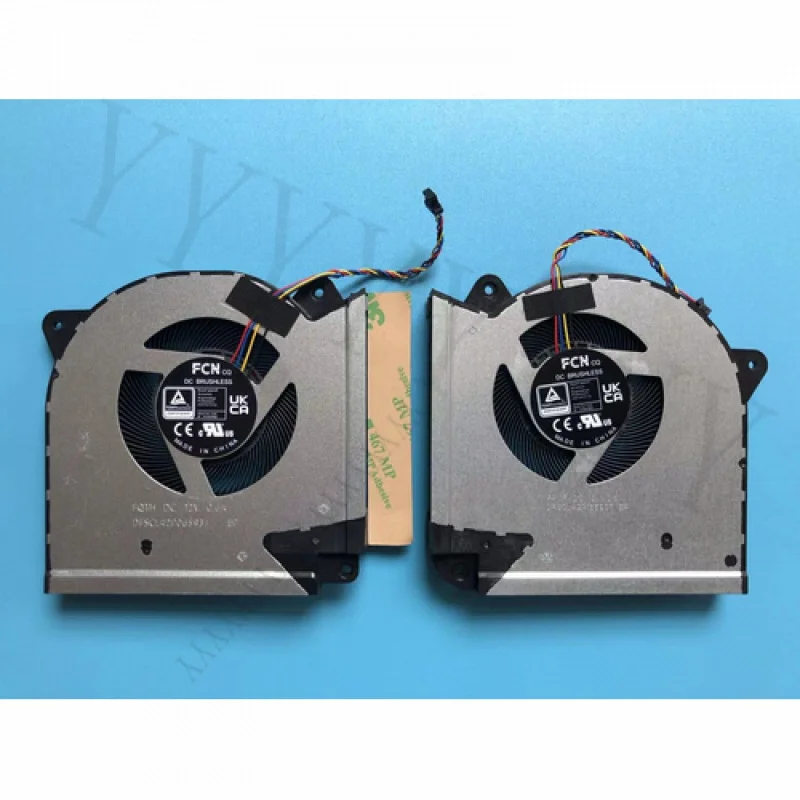

Q+ New for Asus G733CW G733CX 12950-0ECAXHB8X30 CPU GPU COOLING FAN DC12V 0.6A