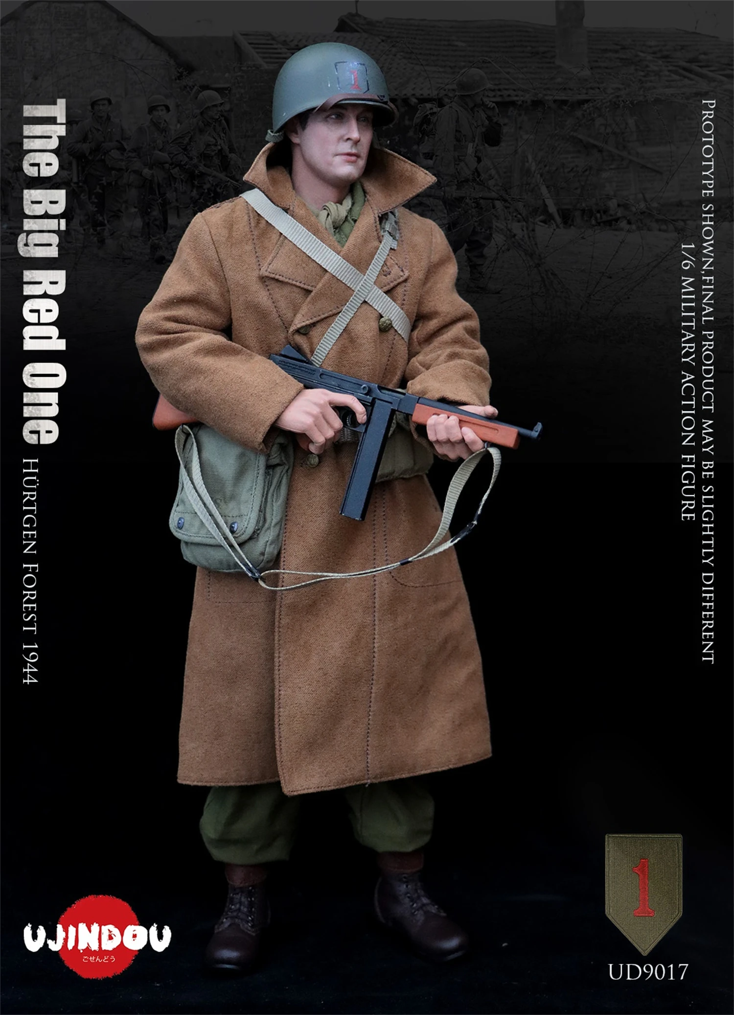 Ujindou ud9017 1/6 der große rote u. s. Armee Infante rist Hürtgen Wald 1944 Soldat Action figur 12 Zoll