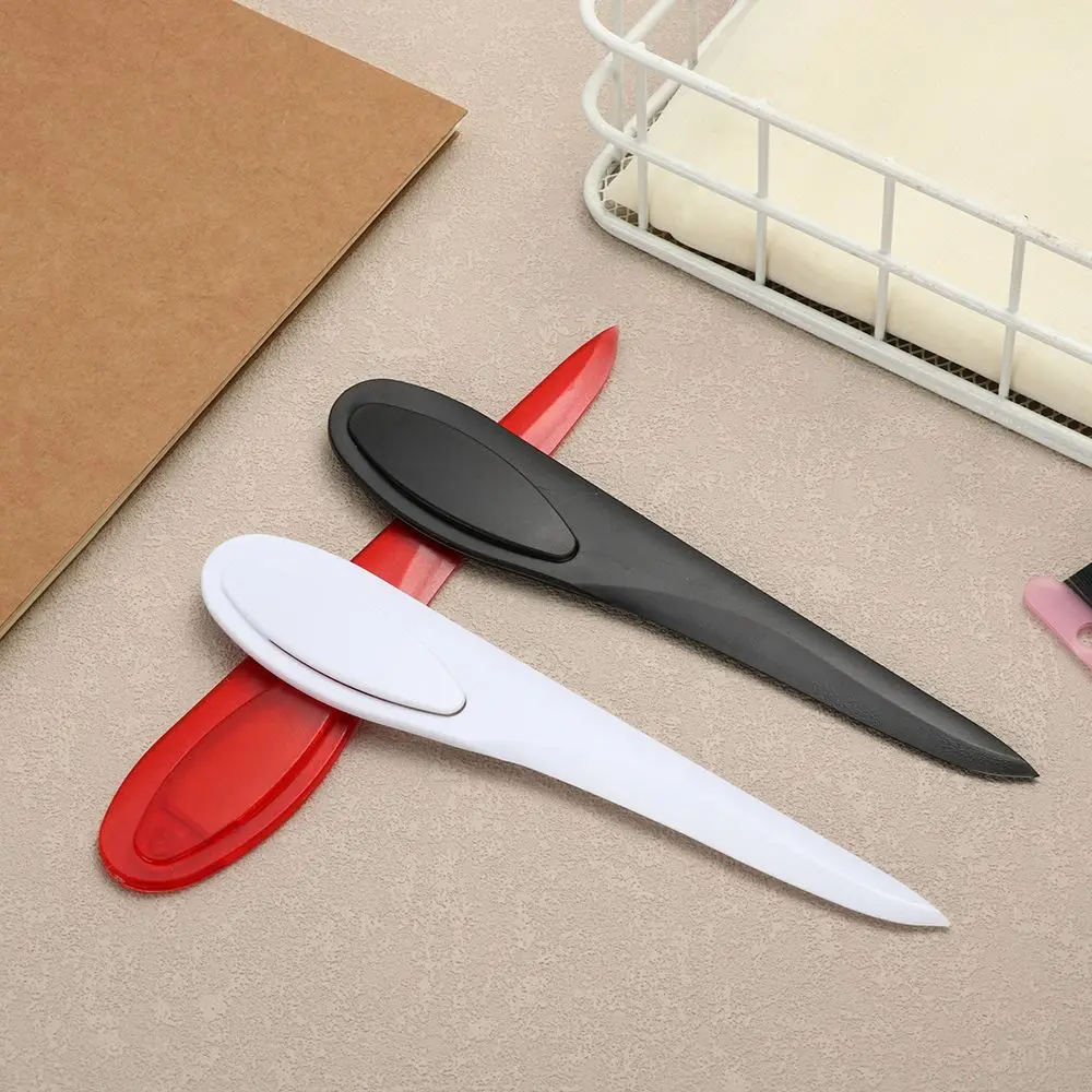 1Pc Colorful Quilting Plastic Sew Paper Cutter Point Tuner Mark Presser Tool Sewing Tools Seam Creaser
